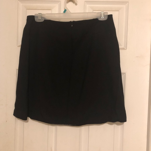 Campagnie Internationale Express Black Mini Skirt - Picture 2 of 3